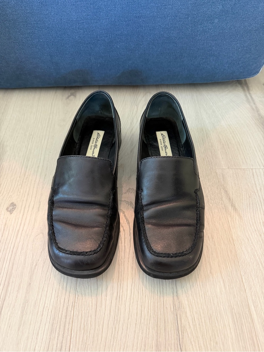 Eddie Bauer Women’s Black Leather Shoes Size 6.5
